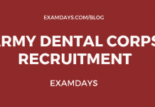 army dental corps recruitment