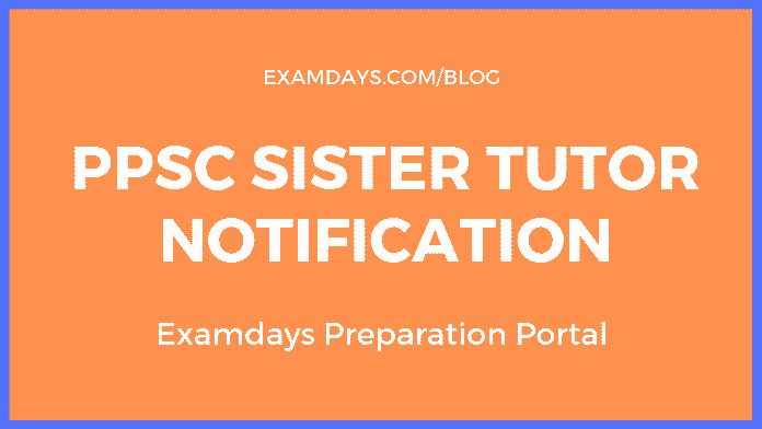 ppsc sister tutor