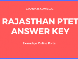 rajasthan ptet answer key
