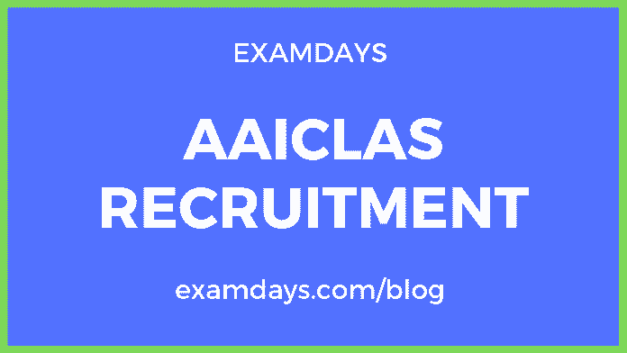 aaiclas recruitment