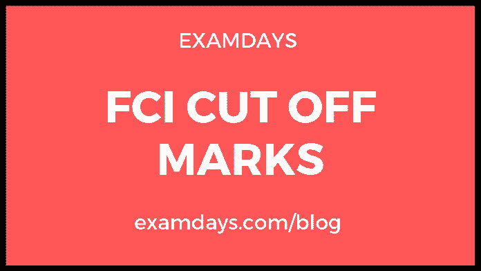 fci cutoff marks