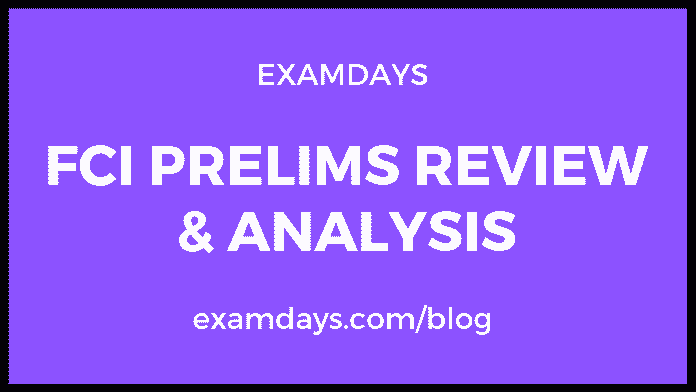fci prelims review