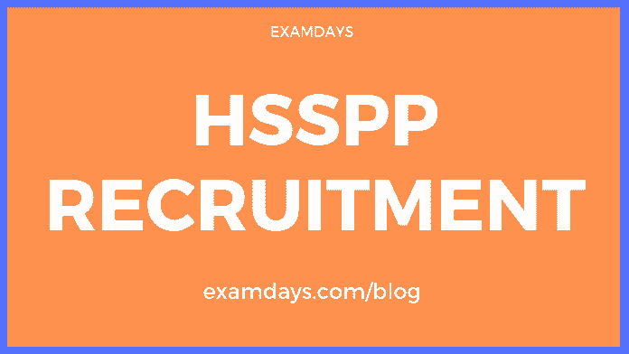 hsspp recruitment