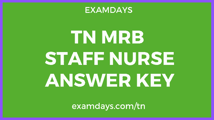 mrb tn staff nurse exam answer key