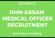 nhm assam medical officer recruitment