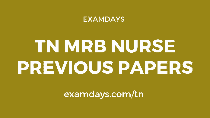tn mrb nurse previous papers