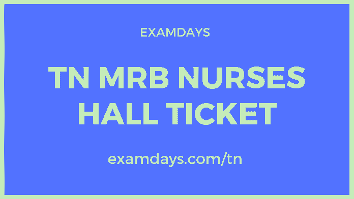 tn mrb nurses hall ticket