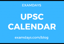 upsc calendar