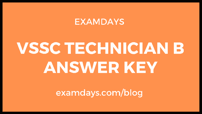 vssc technician answer key