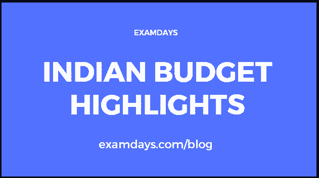 indian budget highlights