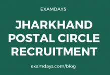 jharkhand postal circle recruitment