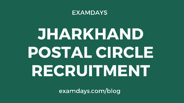 jharkhand postal circle recruitment