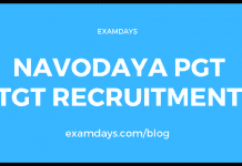 navodaya pgt tgt recruitment