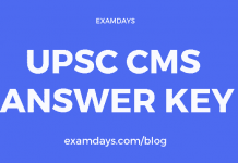 upsc cms answer key