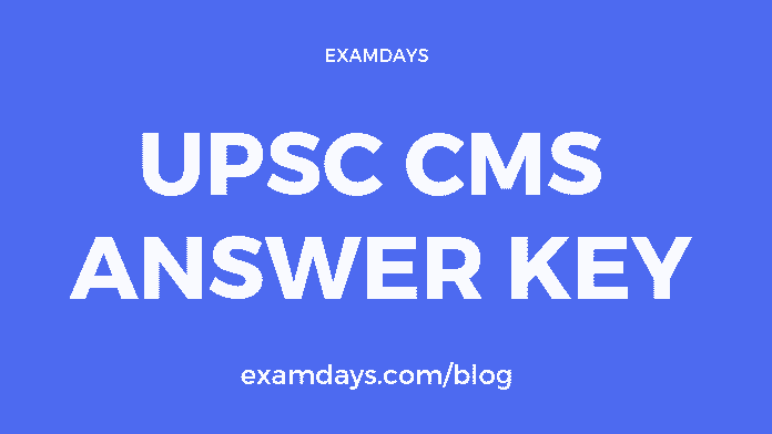 upsc cms answer key