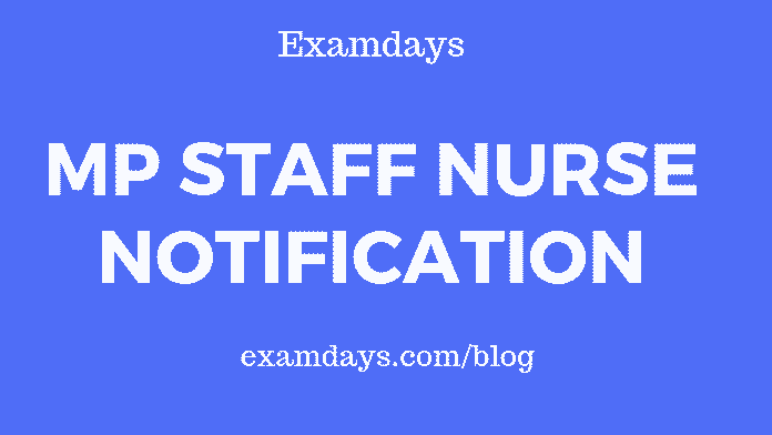 mp staff nurse recruitment