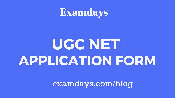 ugc net application form