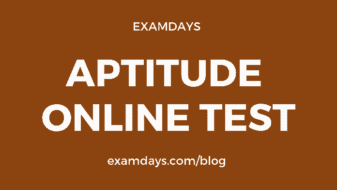 aptitude online test