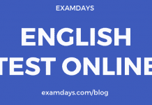 english test online