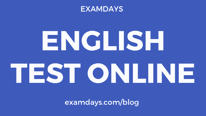 english test online