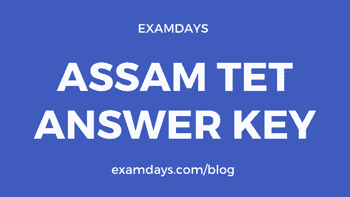 Assam TET Answer Key