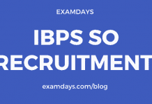 ibps so recruitment