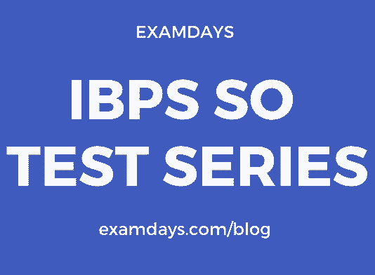 ibps so test series