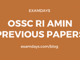 ossc ri amin previous question papers
