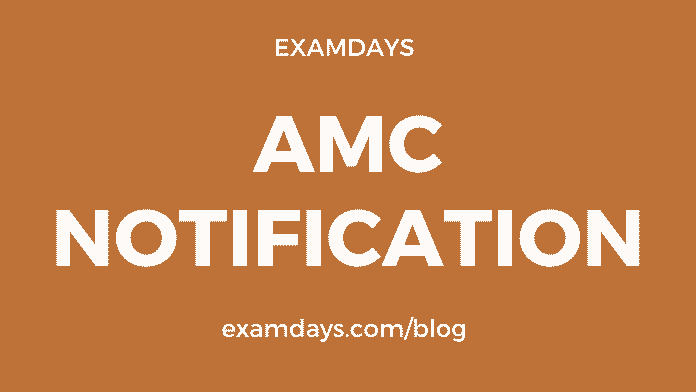 amc notification