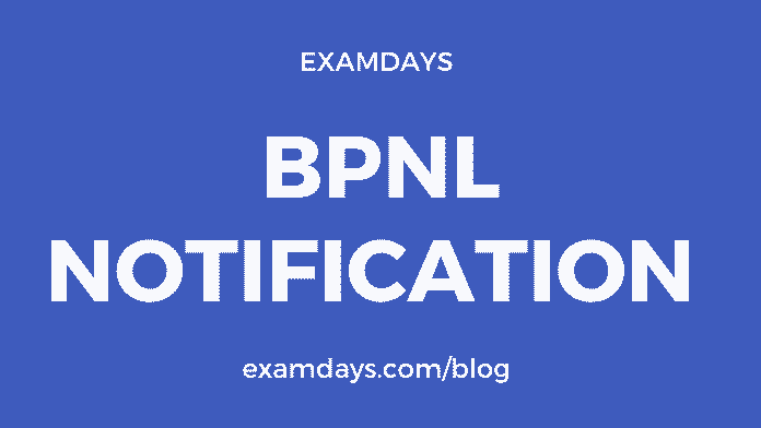 bpnl recruitment