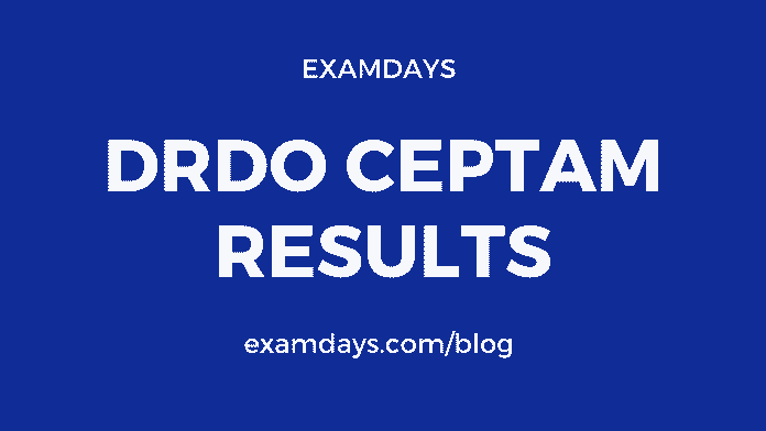 drdo ceptam result