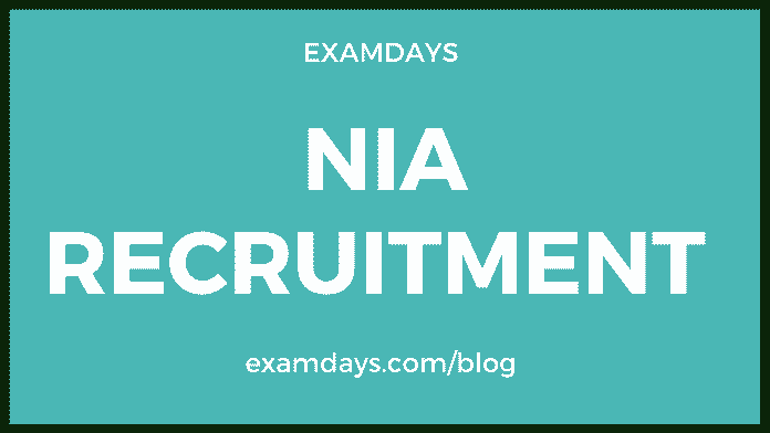 nia recruitment