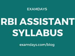 rbi assistant syllabus