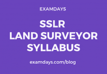 sslr land surveyor syllabus