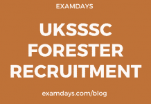 uksssc forest recruitment