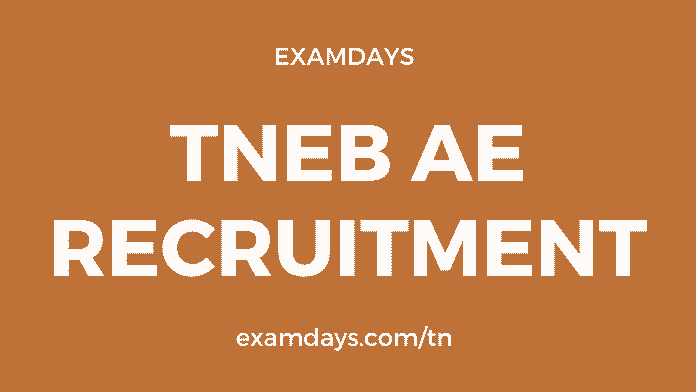 tneb ae recruitment