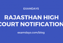 rajasthan high court notification