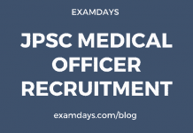 jpsc medical officer recruitment