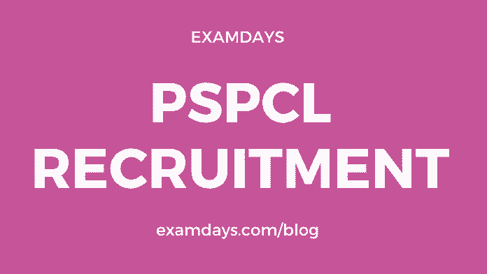 pspcl recruitment