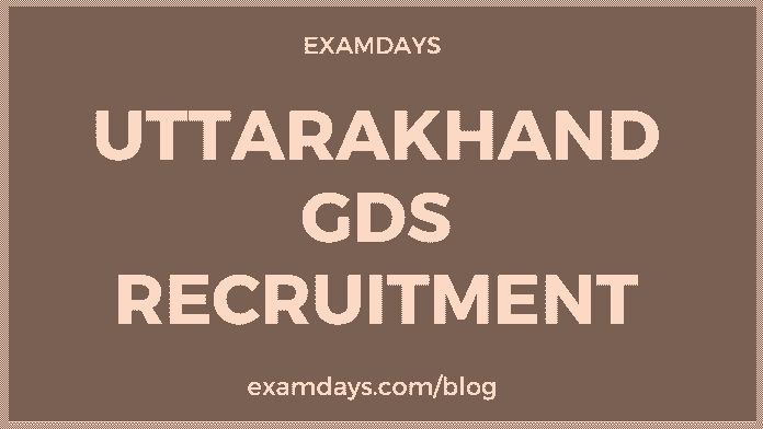 uttarakhand gds recruitment