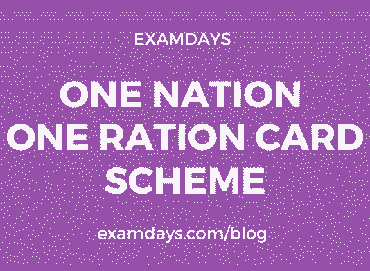 one ration card scheme
