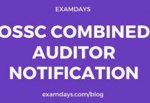 ossc combined auditor notification