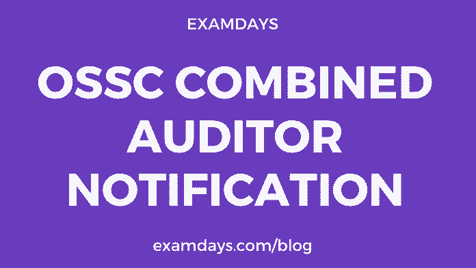 ossc combined auditor notification