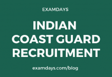 indian coast guard recruitment