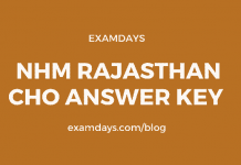 nhm cho answer Key