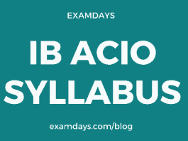 ib acio syllabus