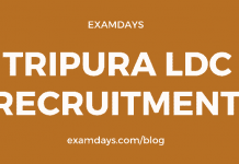 tripura ldc recruitment