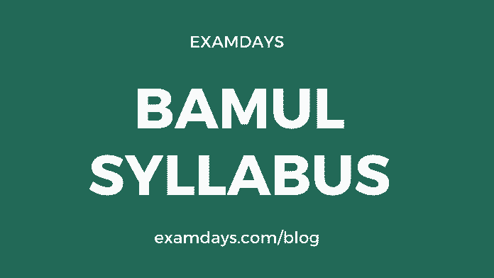 bamul syllabus
