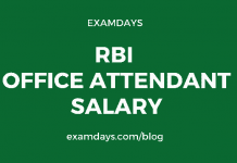 rbi office attendant salary