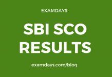 sbi sco result